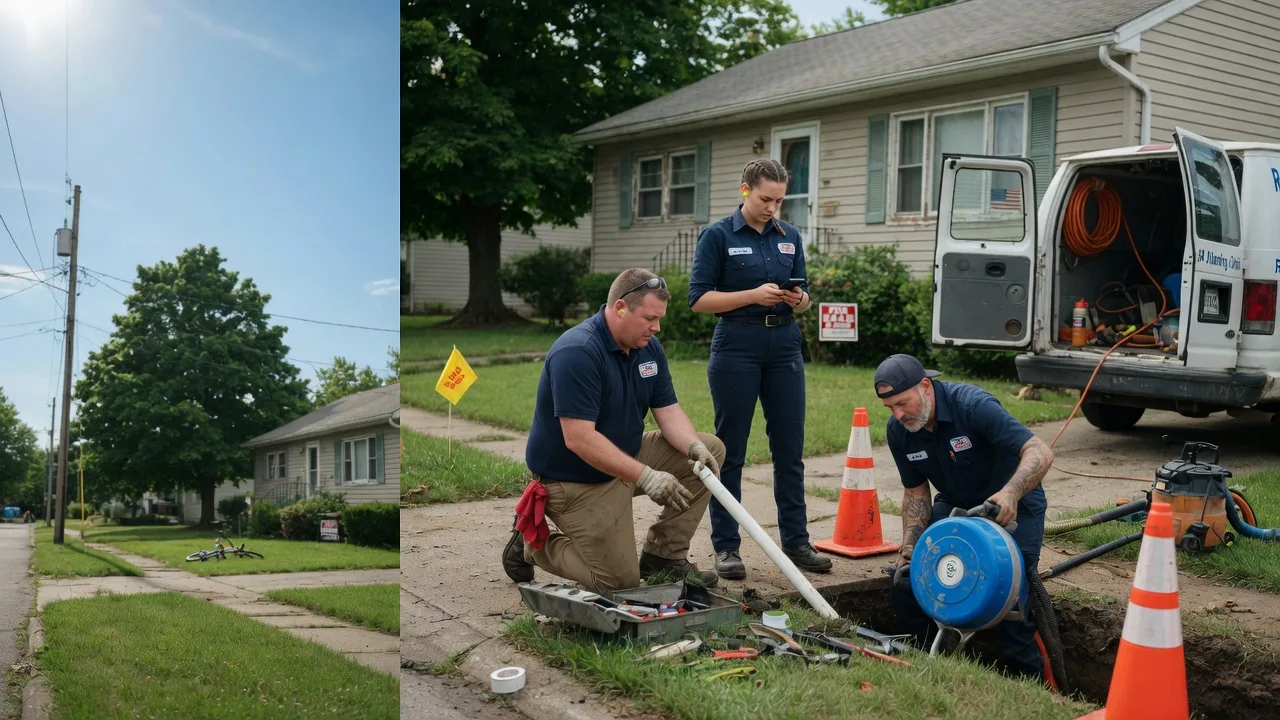 Sewer Line Repair in Glenwood, IL near me